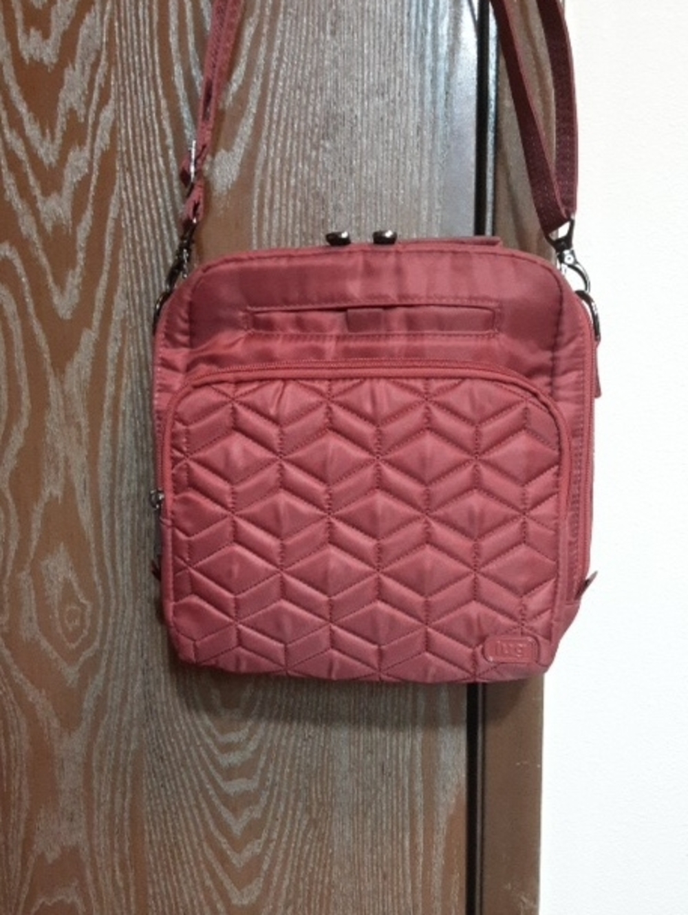 Lug Ranger2 Crossbody, Quilted, In Red